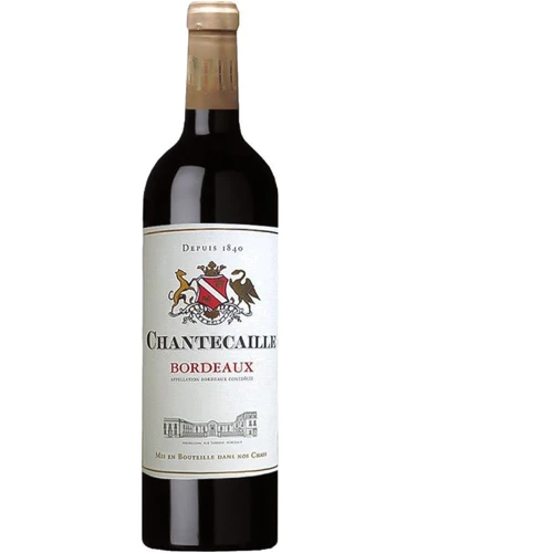 Вино GVG Chantecaille Bordeaux Rouge, червоне сухе, 0.75л (WNF3429671645766)