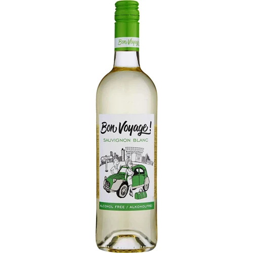 Вино Bon Voyage Sauvignon Blanc Alcohol Free белое полусухое безалкогольное 0.75 (VTS1313810)