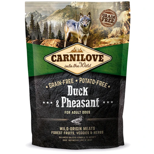 Сухой корм для взрослых собак Carnilove Duck & Pheasant 1.5 кг (8595602508877)