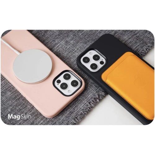 Чохол для iPhone Switcheasy MagSkin with MagSafe Pink Sand (GS-103-123-224-140) for iPhone 12 Pro Max