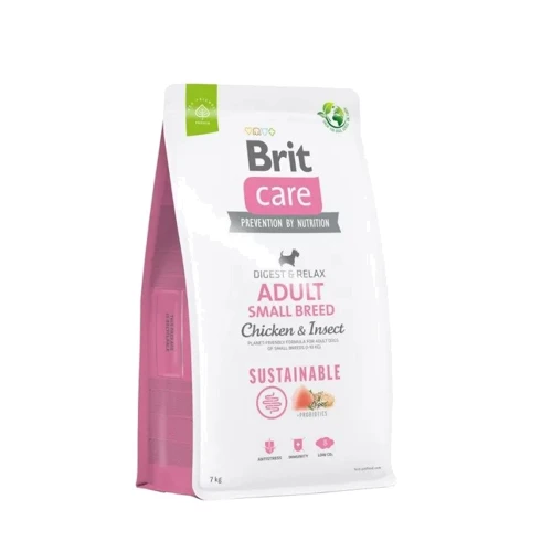 Сухой корм Brit Care Dog Sustainable Adult Small Breed для собак малых пород 7 кг (8595602558650)