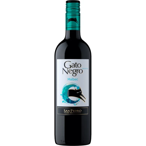 Вино Malbec Gato Negro красное сухое San Pedro 0.75л (PRA7798081661939)