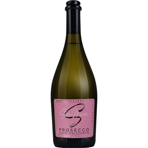 Ігристе вино San Mare Prosecco DOC Frizzante, біле брют, 0.75л 10.5% (BDA1VN-SMR075-009)