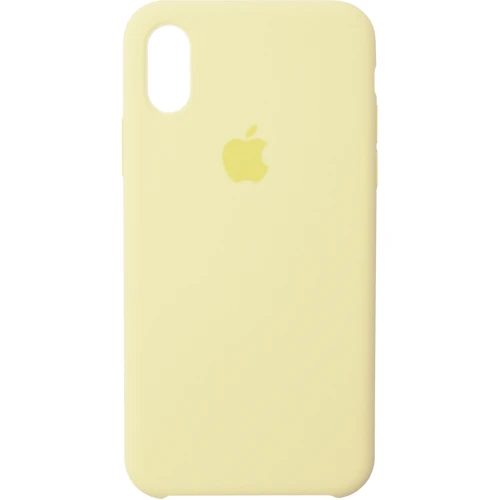 Чохол для iPhone TPU Silicone Case Mellow Yellow for iPhone Xs Max