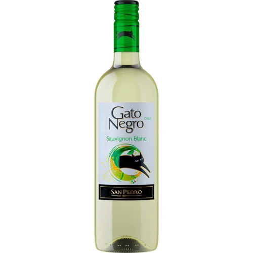 Вино Sauvignon Blanc Gato Negro біле сухе San Pedro 0.75л (PRA7804300010645)