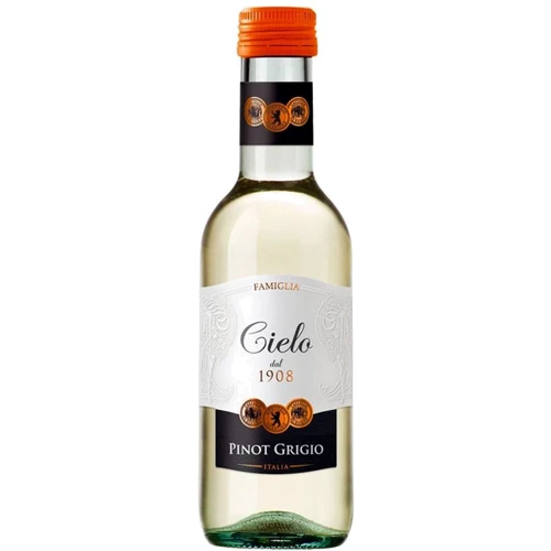 Вино Cielo Pinot Grigio delle Venezie біле 0.187 л (WHS8008900005561)