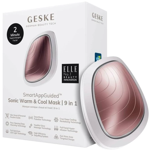 Звуковая маска тепло и холод GESKE Sonic Warm & Cool Mask 9 в 1 Starlight (GK000002SL01)