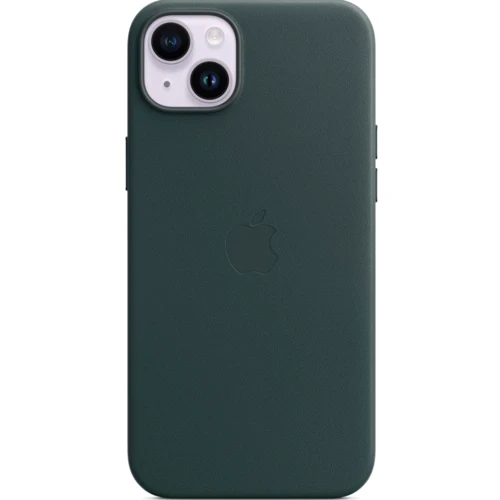 Чохол для iPhone Leather Case Forest Green для iPhone 14 Plus