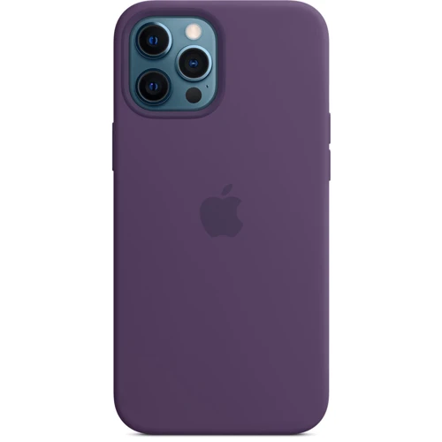 Чохол для iPhone Apple Silicone Case with MagSafe Amethyst (MK083) for iPhone 12 Pro Max