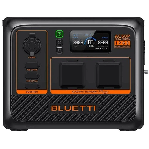 Зарядная станция Bluetti AC60P 504Wh 600W UK