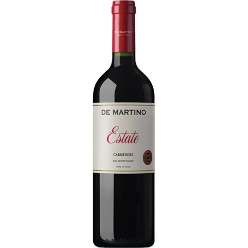 Вино De Martino Carmenere Estate червоне сухе 13% 0.75 л (STA7804395018267)