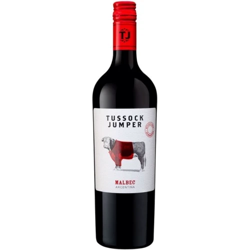 Вино Tussock Jumper, Malbec, 13%, червоне сухе, 0,75 л (PRV3760204540128)