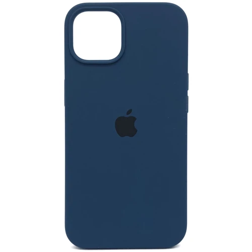 Чехол для iPhone Mobile Case Silicone Case Full Protective Blue/Abyss Blue for iPhone 14 Plus