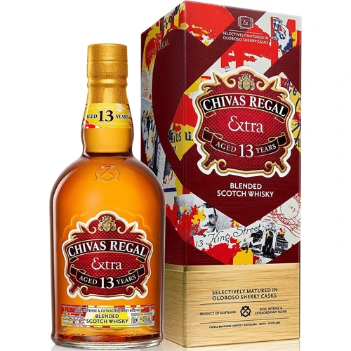 Віскі Chivas Regal, 13 years old, Sherry Cask, Gift Box, 0.7л 40%(STA5000299611104)