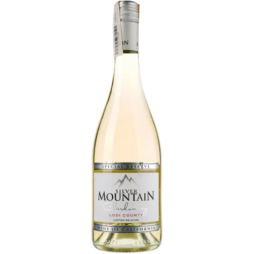 Вино Silver Mountain Chardonnay белое сухое 14% 0.75 л (WNF5727510620218)