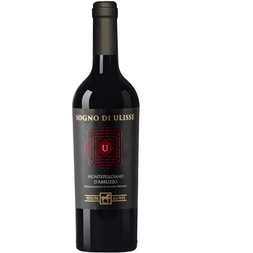 Вино Sogno di Ulisse Montepulciano D’Abruzzo DOP красное 0.75 л (WHS8033829960448)