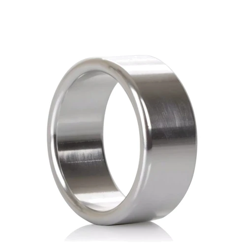 CalExotics Alloy Metallic Ring M - широке металеве ерекційне кільце, 3,75 см