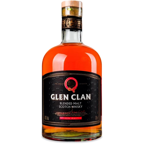 Виски Glen Clan 100% malt, 40% 0.7л (AS8000020017099)