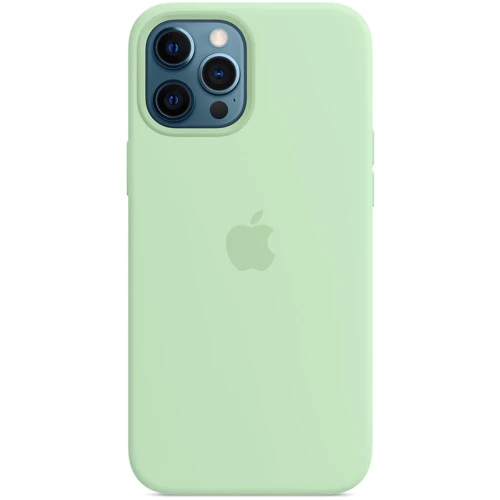 Чохол для iPhone Apple Silicone Case with MagSafe Pistachio (MK053) for iPhone 12 Pro Max