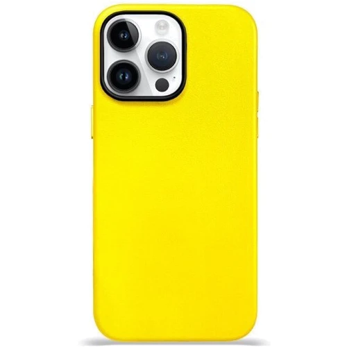 Чехол для iPhone K-DOO Mag Noble Collection Yellow for iPhone 14