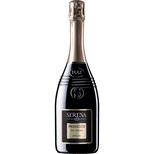 Вино игристое SERENA 1881 «Prosecco Spumante» DOC Treviso, сухое белое, 0.75л 11% (BDA1SH-SER075-014)