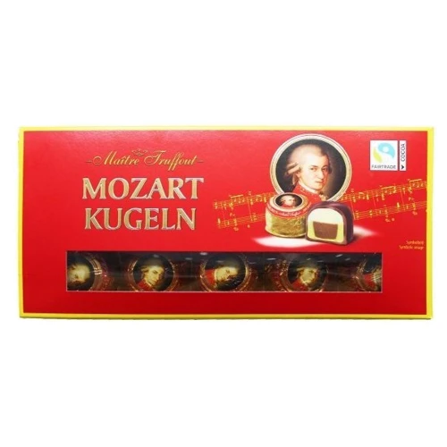 Цукерки Maitre Truffou Mozart Balls Chocolate 200 г (DL18509)