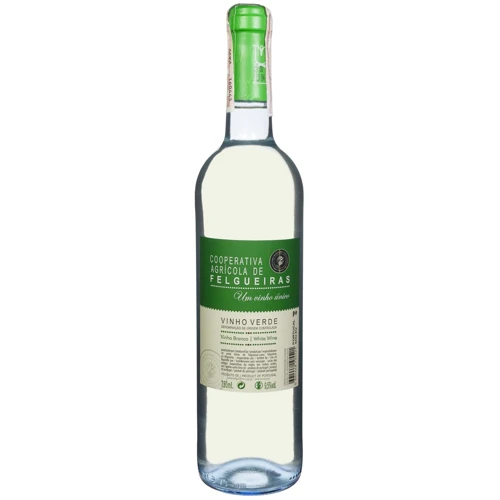 Вино Vinho Verde Cooperativa Agricola de Felgueiras Branco White белое полусухое 0.75 л (FSH_5601448105521)