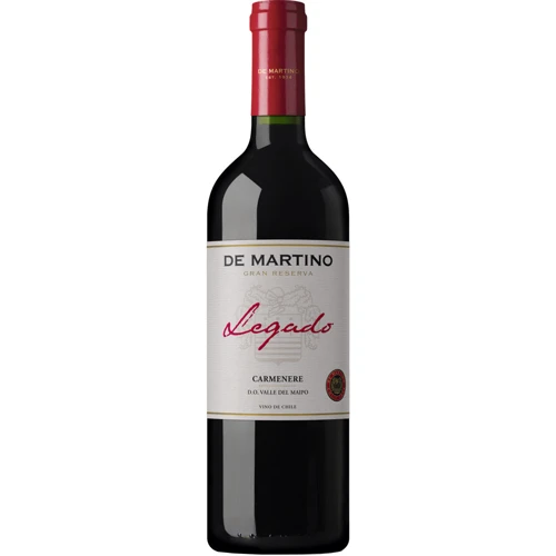 Вино CARMENERE "LEGADO" RESERVA, DE MARTINO, красное сухое, 0.75л 13.5% (STA7804395000309)