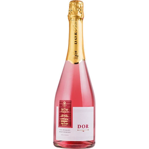 Вино Bostavan DOR Rose Spumant Demisec 0.75л (DDSAU8P046)