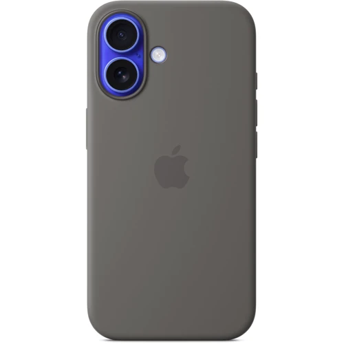 Чохол для iPhone Apple iPhone 16 Silicone Case with MagSafe - Stone Gray (MYY33ZM/A)