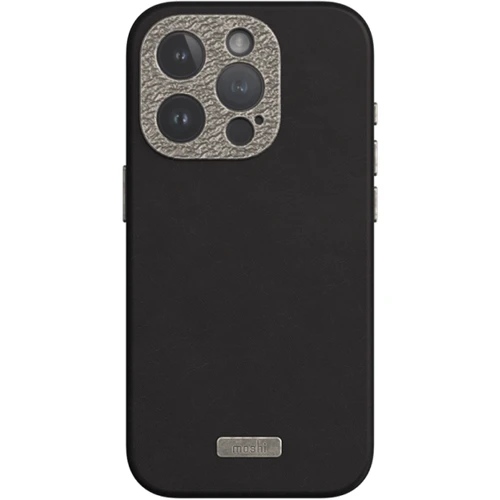 Чохол для iPhone Moshi Napa Slim Hardshell Case Midnight Black (99MO231103) для iPhone 15 Pro