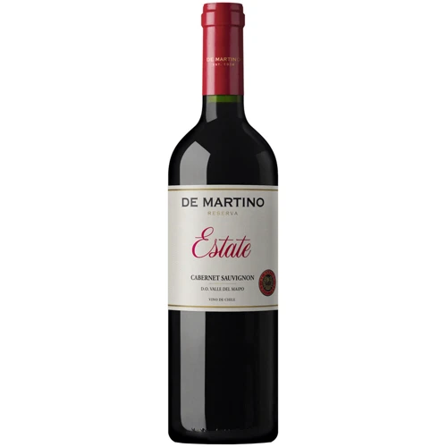 Вино CABERNET SAUVIGNON "ESTATE", DE MARTINO, красное сухое, 0.75л 13.5% (STA7804395017949)