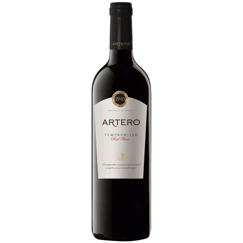 Вино Artero Tempranillo La Mancha D.O. 2022 червоне сухе 0.75 л (8437002386078)