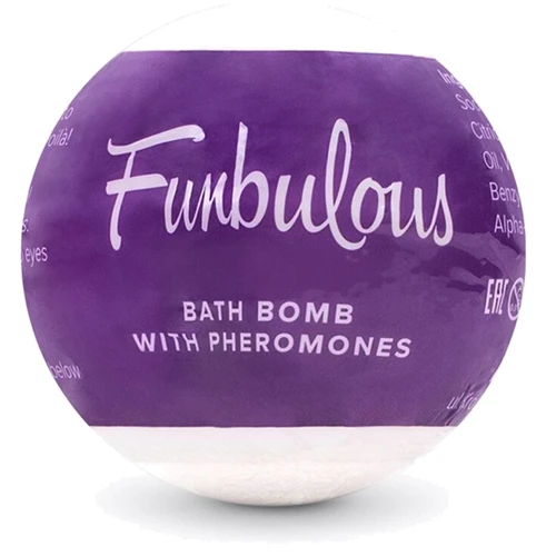 Бомбочка для ванны с феромонами Obsessive Bath bomb with pheromones Fun (100 г)