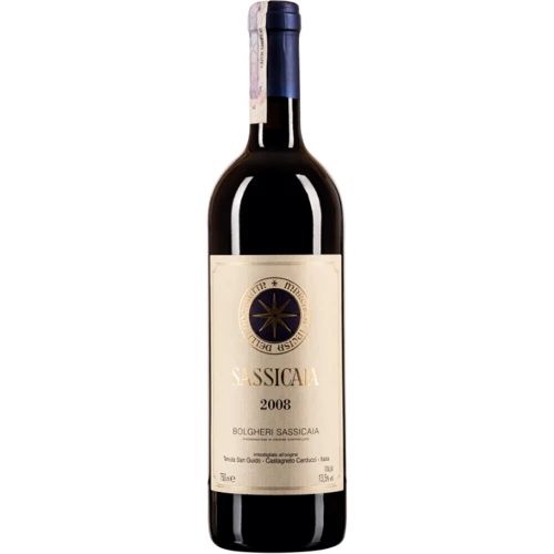 Вино Tenuta San Guido Sassicaia 2008 Bolgheri червоне сухе 0.75 л (STA3503317712316)