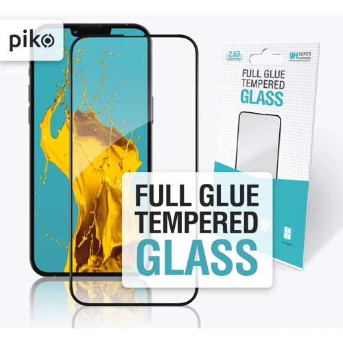 Захисне скло для iPhone Piko Tempered Glass Full Glue Black for iPhone 14 Plus | 13 Pro Max