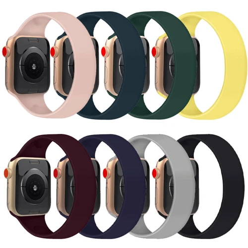 Аксессуар для Watch Fashion Solo Loop White Size 7 (163mm) for Apple Watch 42/44/45/49mm