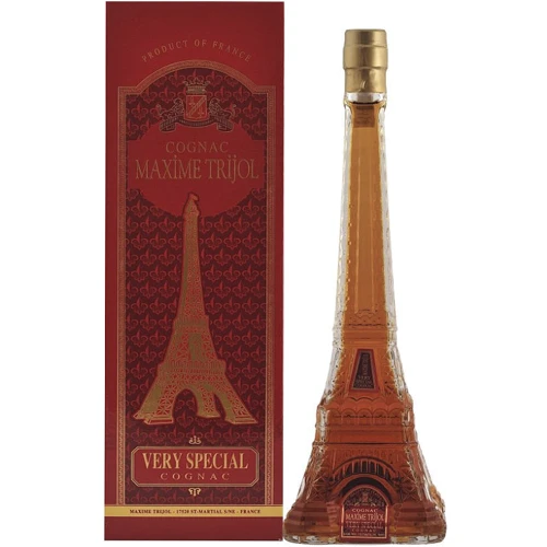 Коньяк MAXIME TRIJOL cognac "TOUR EIFFEL" VS, 40% 0.5л, в коробке (MAR3544680010920)