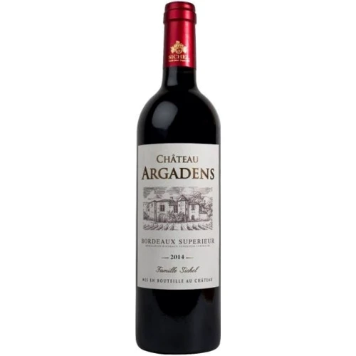 Вино Chateau Argadens Bordeaux Superieur красное сухое 0.75л (VTS1438230)