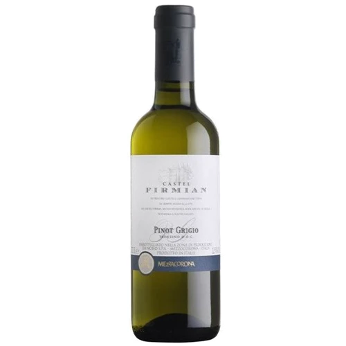 Вино Mezzacorona Castel Firmian Pinot Grigio Trentino DOC 12.5% белое сухое 0.375 (WHS8004305093202)