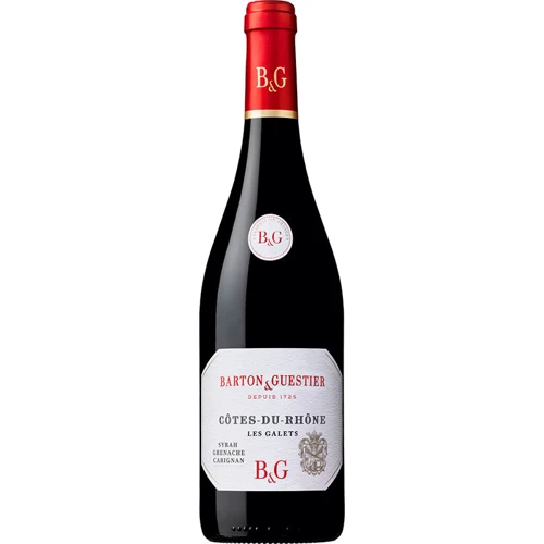 Вино Barton & Guestier Cotes du Rhone красное сухое, 0.75л (WNF3035130401103)