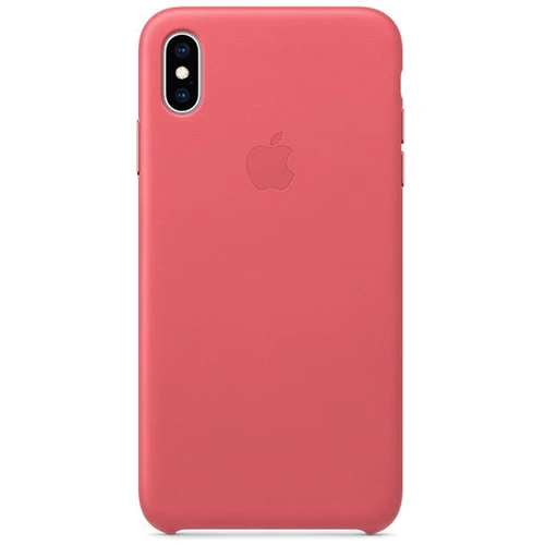 Чохол для iPhone Apple Leather Case Peony Pink (MTEX2) for iPhone Xs Max