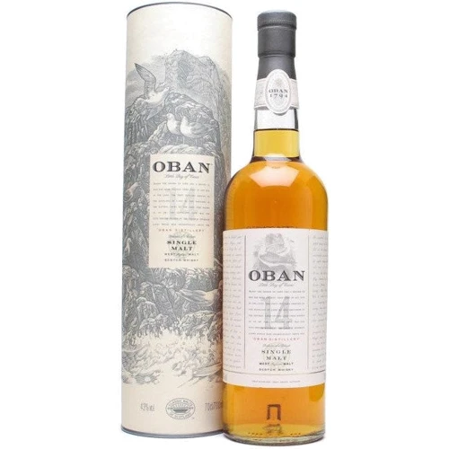 Віскі Oban 14 years old, with box, 0.7 л (BDA1WS-WSM070-035)