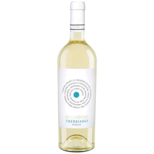 Вино Domodo Trebbiano Puglia, IGP, 12%, біле сухе, 0.75 л (PRV8023354421910)