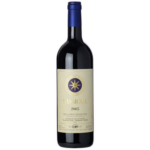 Вино Tenuta San Guido Sassicaia 2005 Bolgheri червоне сухе 0.75 л (STA3500330751230)