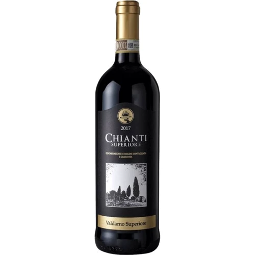 Вино Casa Vinicola Poletti Valdarno Chianti Superiore DOCG, червоне, сухе, 0.75 л 13.5% (PRV8001651337820)