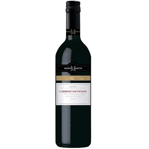 Вино Marcel Martin Cabernet Sauvignon червоне сухе 13% 0.75 л (STA3176780026596)