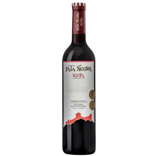 Вино Pata Negra DO Rioja Vendimia Seleccionada 2017 Tempranillo красное сухое 13% 0.75л (DDSAT3C014)