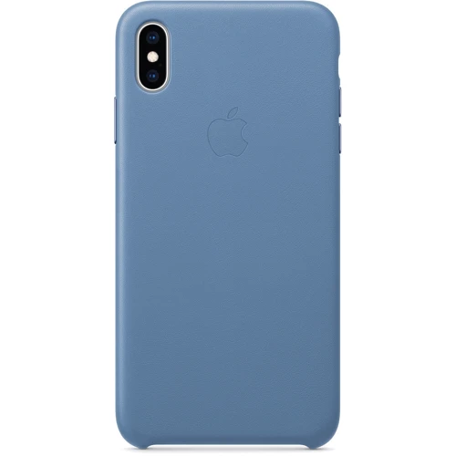 Чохол для iPhone Apple Leather Case Cornflower (MVFX2) for iPhone Xs Max