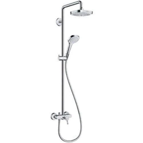 Hansgrohe 27258400 Croma Select E 180 2jet Showerpipe с однорычажным смесителем